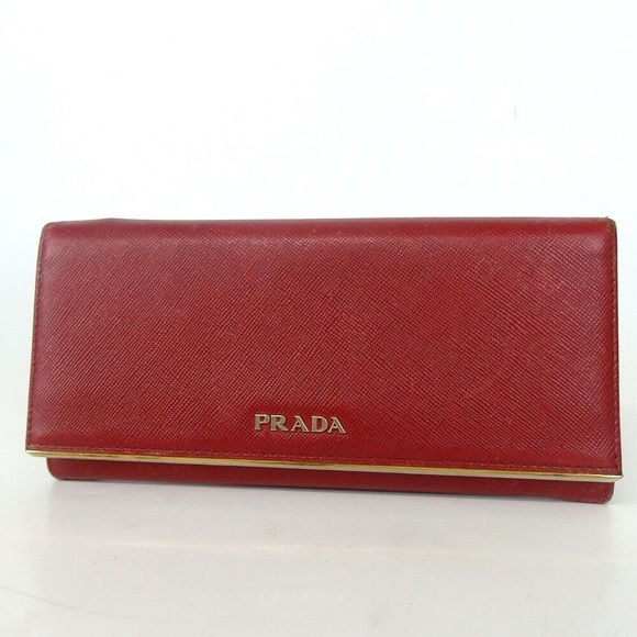 Authentic PRADA Wallets leather [Used] - Picture 1 of 5